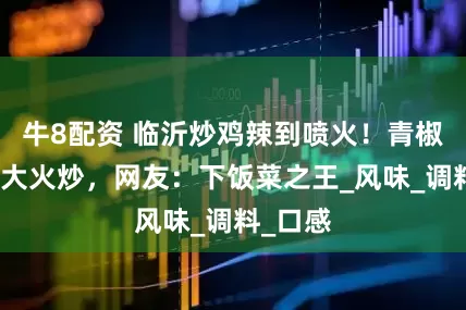 牛8配资 临沂炒鸡辣到喷火！青椒配鸡肉大火炒，网友：下饭菜之王_风味_调料_口感